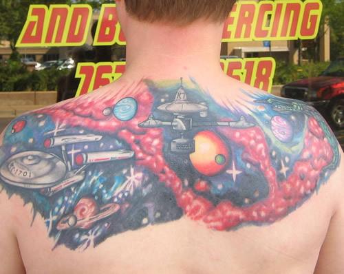 Star Trek Universe Tattoo