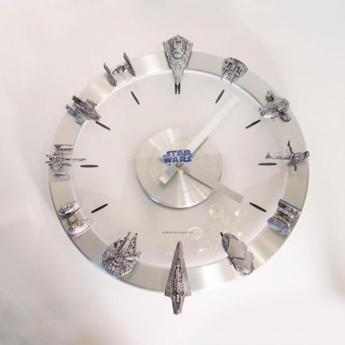 The Star Wars Starships and Fighters Clock