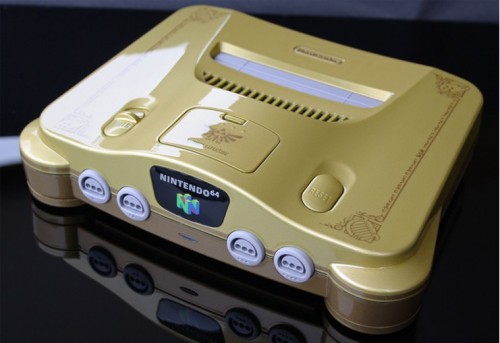 Zelda Nintendo 64 gold console by Zoki64 image