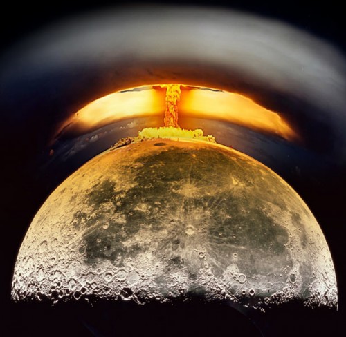 lunar nuclear bomb