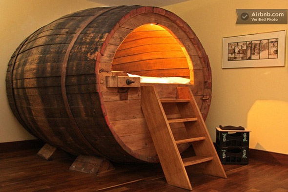 Beer Barrel Bedroom