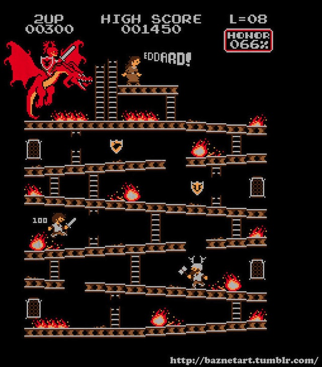 Donkey Kong Game of Thrones