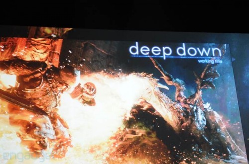 PlayStation 4 Capcom Deep Down announcement image