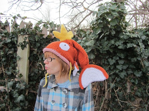 magikarp crochet hat by Savannah Mitchell image 2