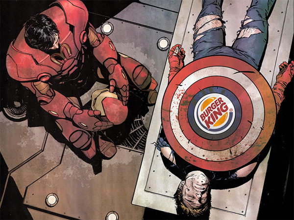 Captain America Burger King