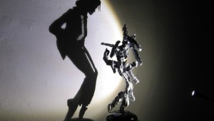 Michael Jackson Shadow Sculpture
