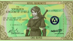 One Rupee Hylian Banknote by G33k1nd159153 image