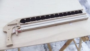 Pump-Action Oreo Gun
