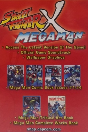 Street Fighter x Mega Man USB drive poster image