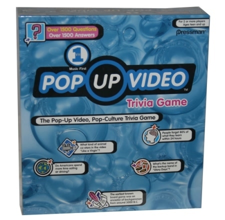 VH1 Pop Up Video Trivia Game