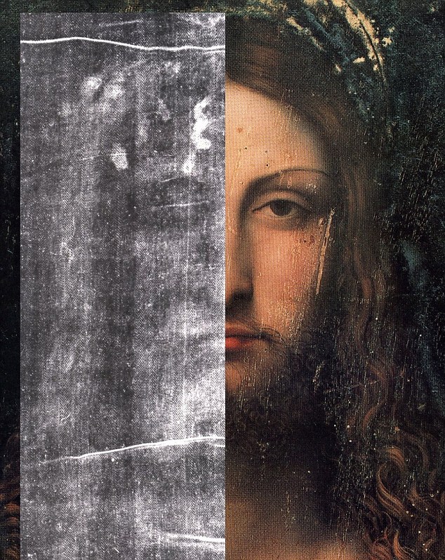 Jesus shroud face of First photo