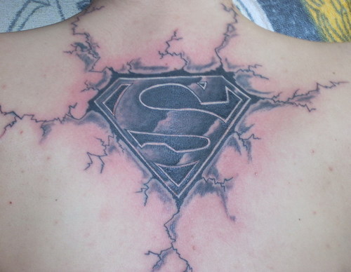 Electric Superman Tattoo