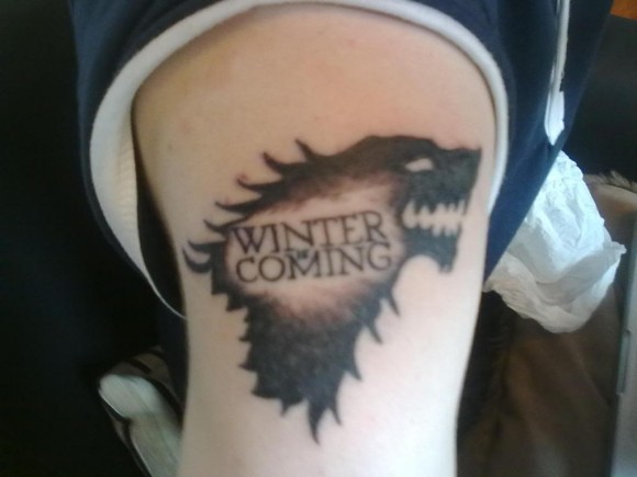 Winter is coming tattoo