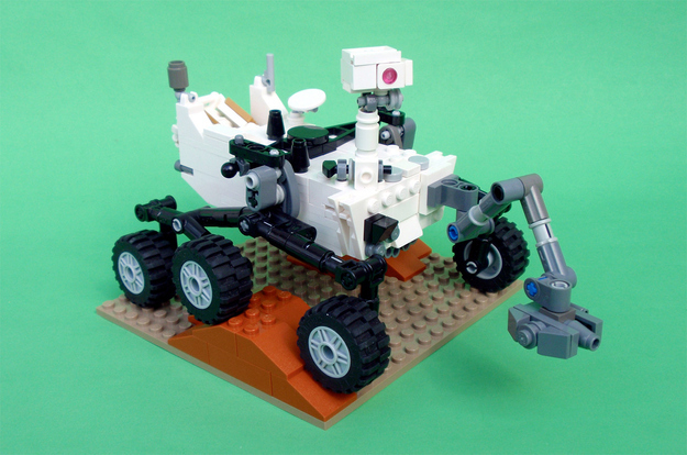 Curiosity Mars Rover Lego
