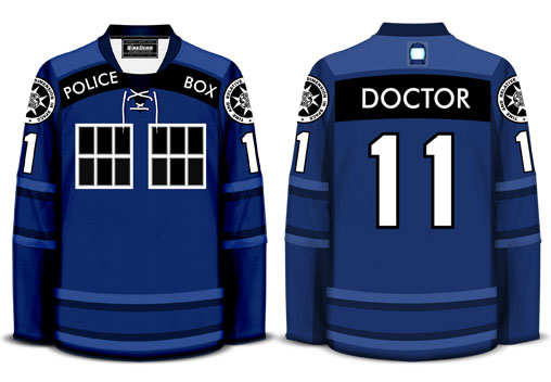 Doctor Who Hockey Jersey