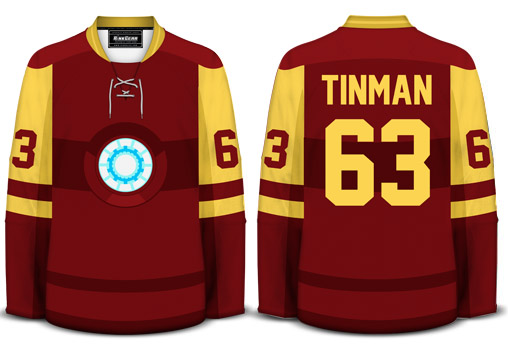 Iron Man Hockey Jersey