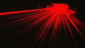 Laser and Magnets Asbestos Detector