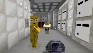 Minecraft Star Wars Episode IV Opening Sequence