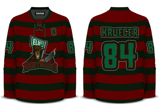 Nightmare on Elm Street Hockey Shirt