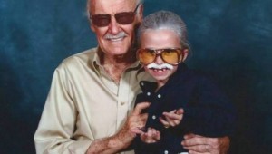 Stan Lee & Stan Lee Cosplayer