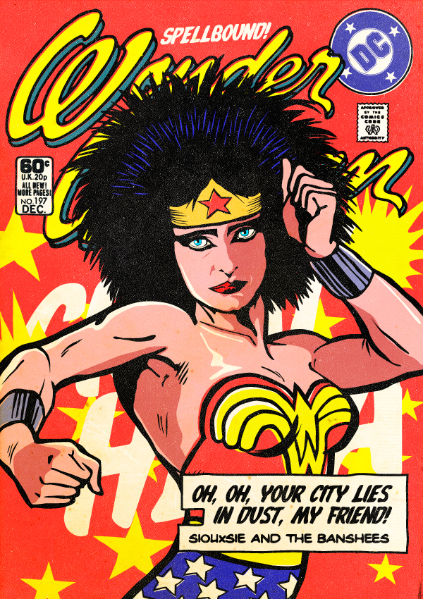 Wonder Woman Souxsie and the Banshees