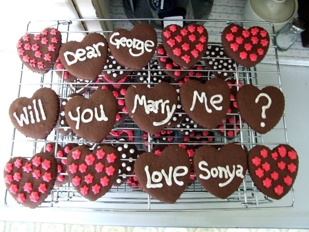 Cookie marriage proposal