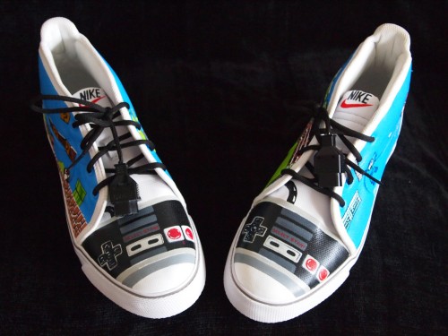 Custom NES shoes by Michael Kohl image 1.jpg
