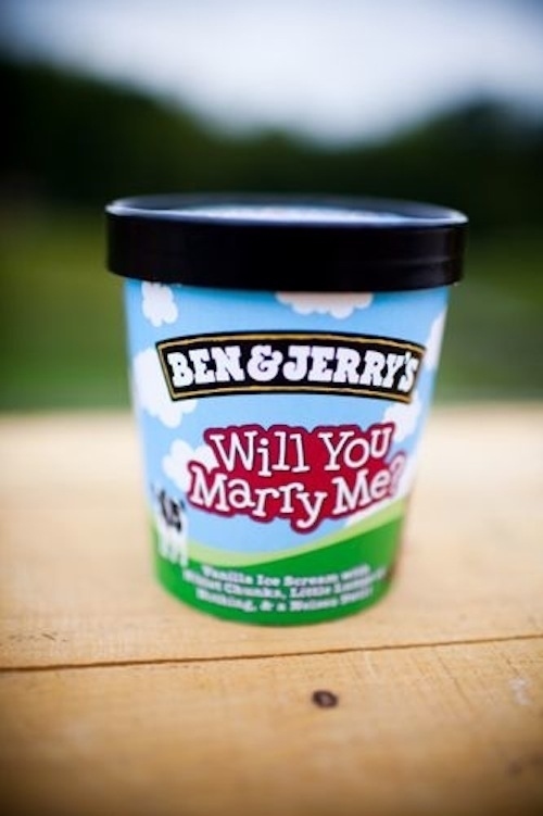  Ice Cream Marriage Proposal