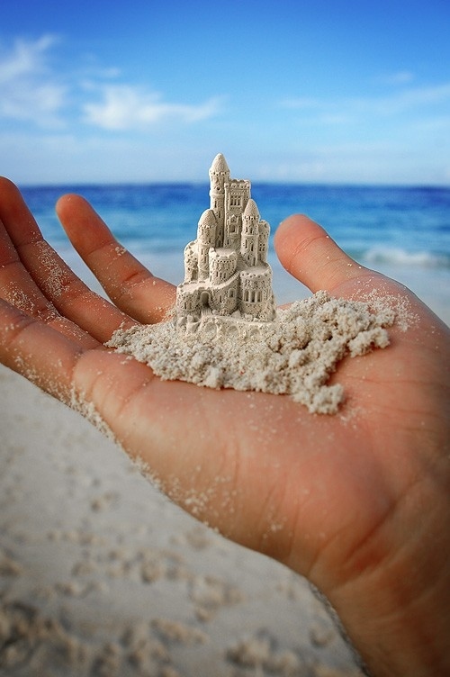 Miniature Sand Castle