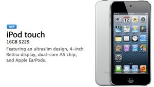 New iPod image