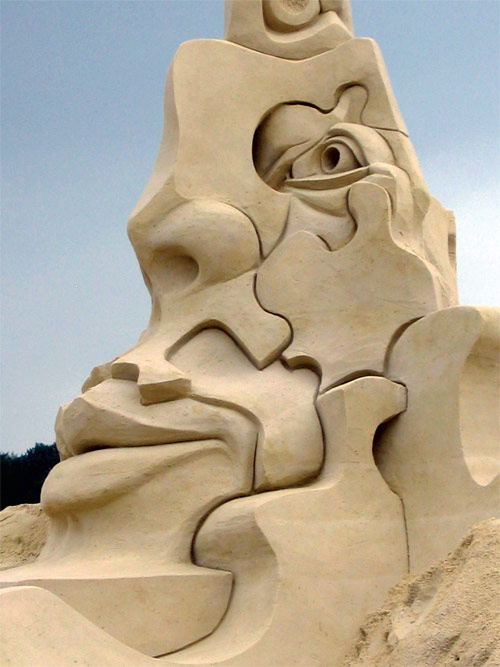 Surreal Sand Sculpture