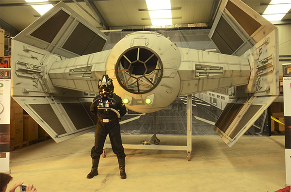 Darth Vader's Tie Fighter Is Real And Was Created In Germany