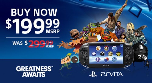 PlayStation Vita price cut image