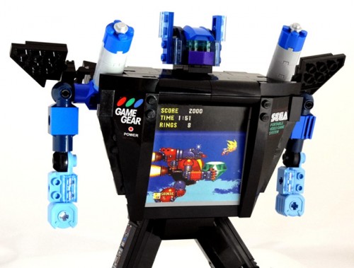 Sega Game Gear Lego Transformer by Baron Von Brunk image 1