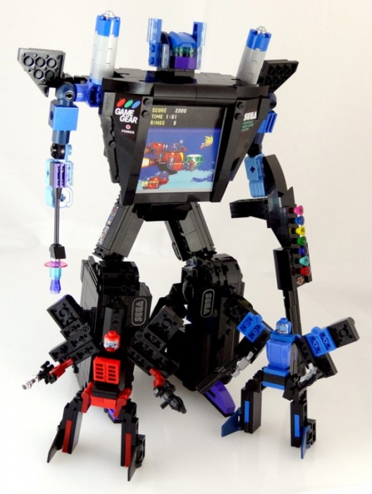 Sega Game Gear Lego Transformer by Baron Von Brunk image 4