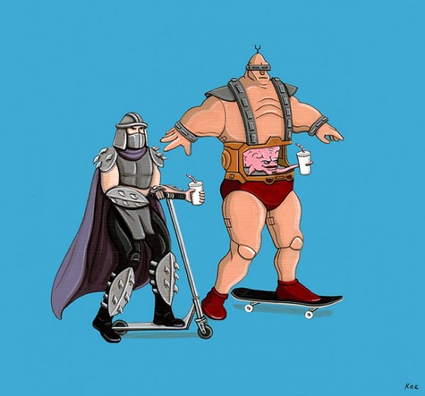 Shredder & Krang