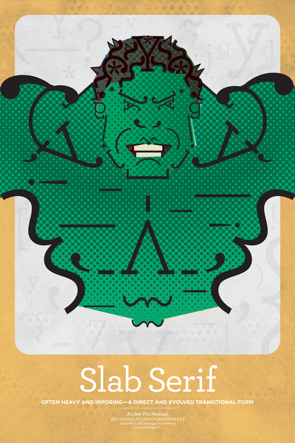 Hulk Slab Serif