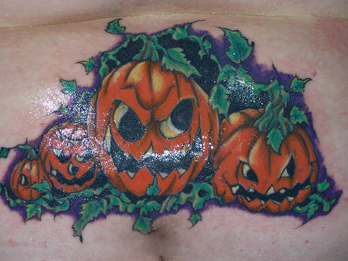 Angry Pumpkins Tattoos