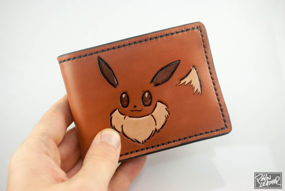 Eevee hand-made leather wallet
