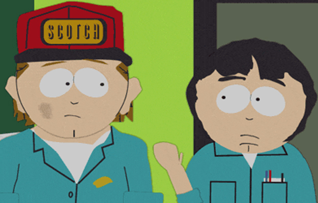 Kenny’s dad and Stan’s dad from South Park