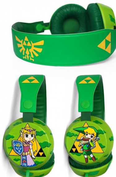 Zelda headphones by ketchupize