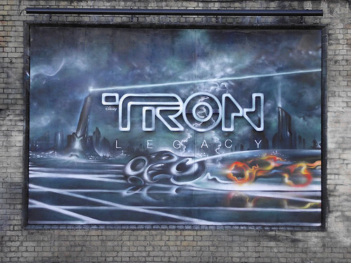 Tron Graffiti 1