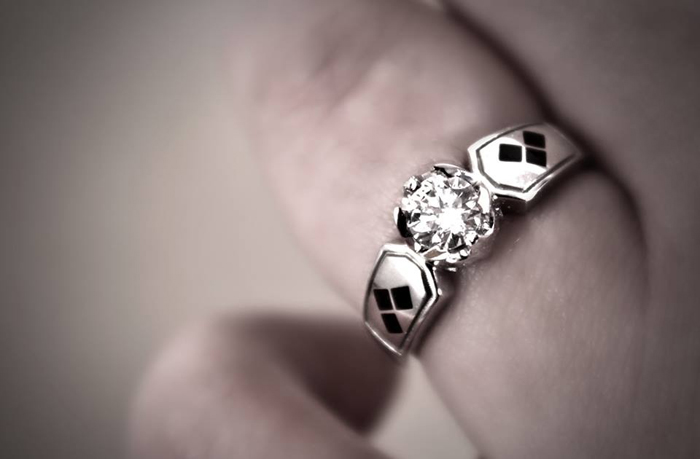 Harley Quinn Wedding Ring