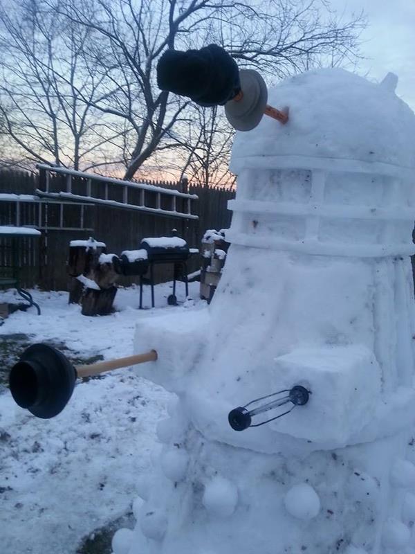Snowman Dalek 5