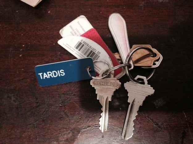 The keys to the Tardis