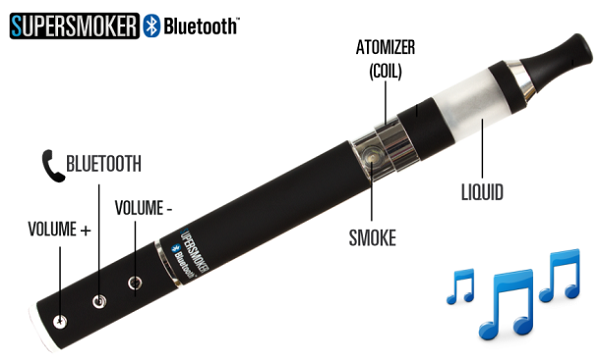 Bluetooth e-Cigarette