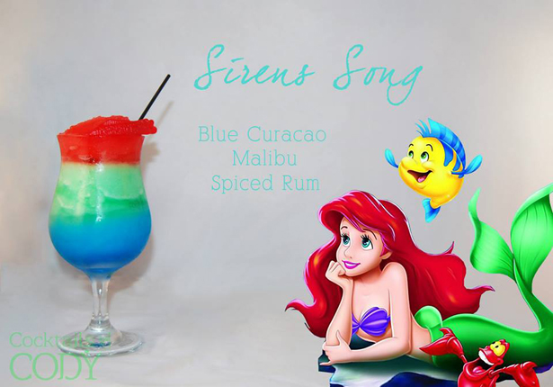 Disney Cocktails Ariel