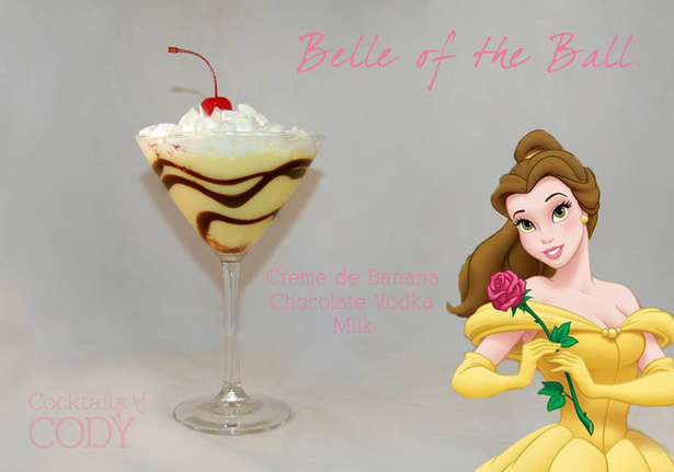 Disney Cocktails Belle