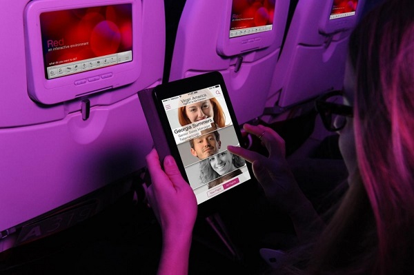 Virgin America In-Flight Social Network