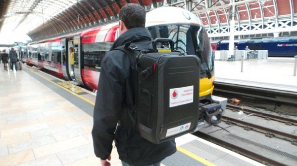 Vodafone Foundation Backpack  - A Mobile Network on the Go